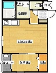 レーヴ茨木元町の物件間取画像